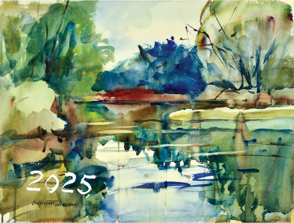 2025 Eric Wiegardt Art Calendar Wiegardt Studio Gallery